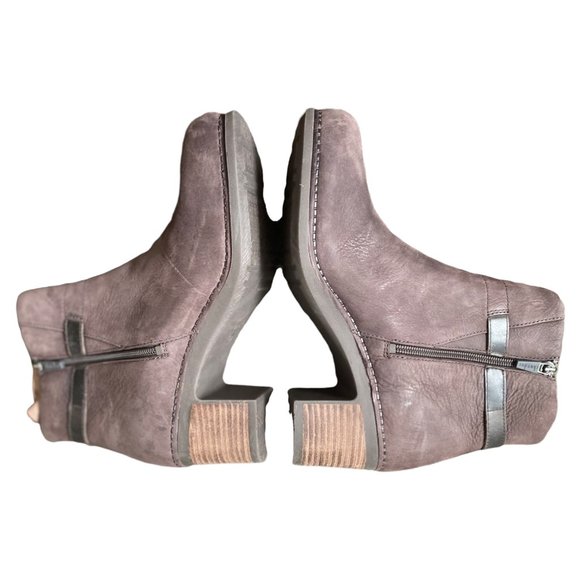 Dansko New Women’'s Hartley Boot Chocolate Nubuck Leather size 38 - Picture 5 of 11